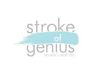 Stroke of Genius Murals Logo